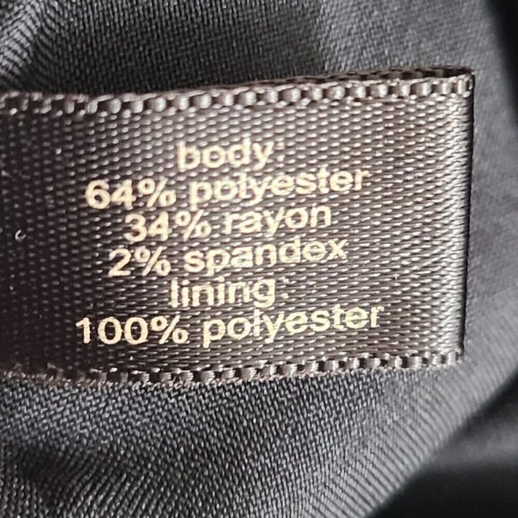 The Limited Black Purple Plaid Career Pencil Skirt Academia - Picture 7 of 7